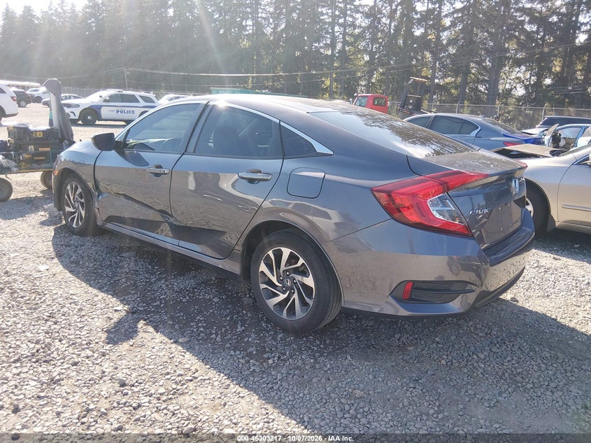 Vin: 19xfc2f70ge238546, lot: 46803417, honda civic ex 20163