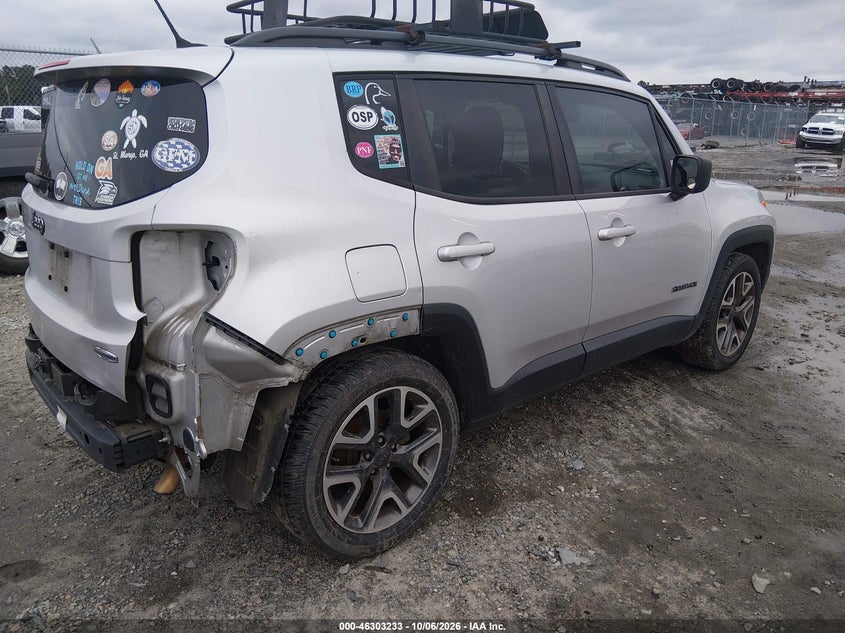 Vin: zaccjabb4hpg54150, lot: 46803432, jeep renegade latitude 20174
