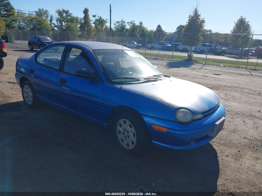 1999 PLYMOUTH NEON COMPETITION/HIGHLINE