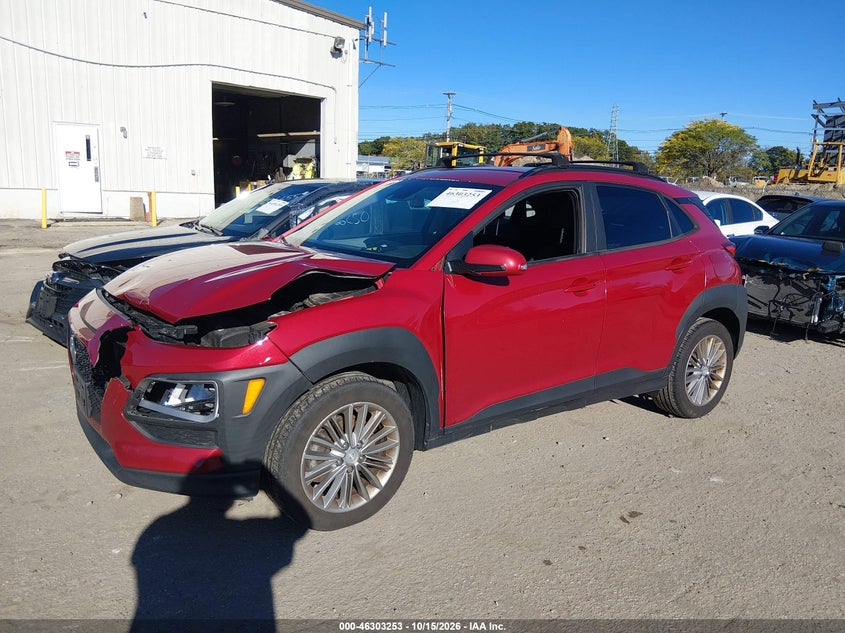 Vin: km8k2caaxlu475093, lot: 46803452, hyundai kona sel 20202