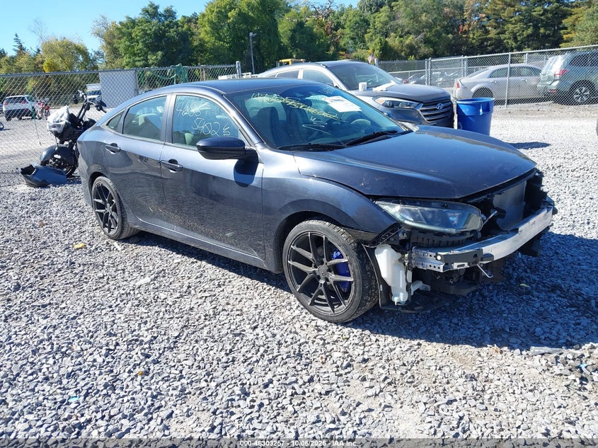 Vin: 2hgfc2f69kh583788, lot: 46803455, honda civic lx 2019 img_1