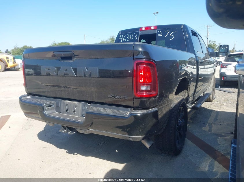 Vin: 3c6ur5cj7tg226083, lot: 46803473, ram 2500 black express  4x4 6'4 box 20264