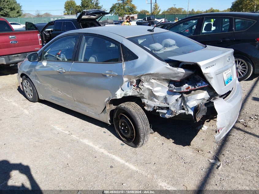 Vin: kmhct4ae7du555320, lot: 46803509, hyundai accent gls 20133