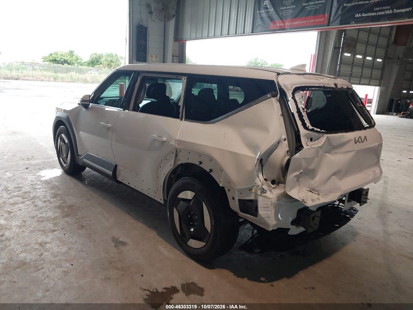 Vin: 5xyaa5s21tg024092, lot: 46803518, kia ev9 light short range 20263