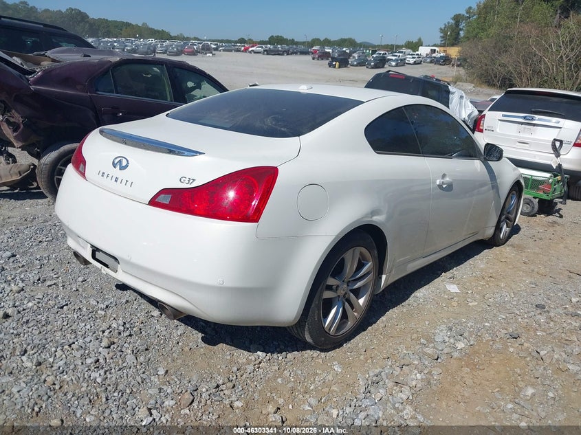 Vin: jn1cv6ek1am100777, lot: 46803540, infiniti g37 journey 20104