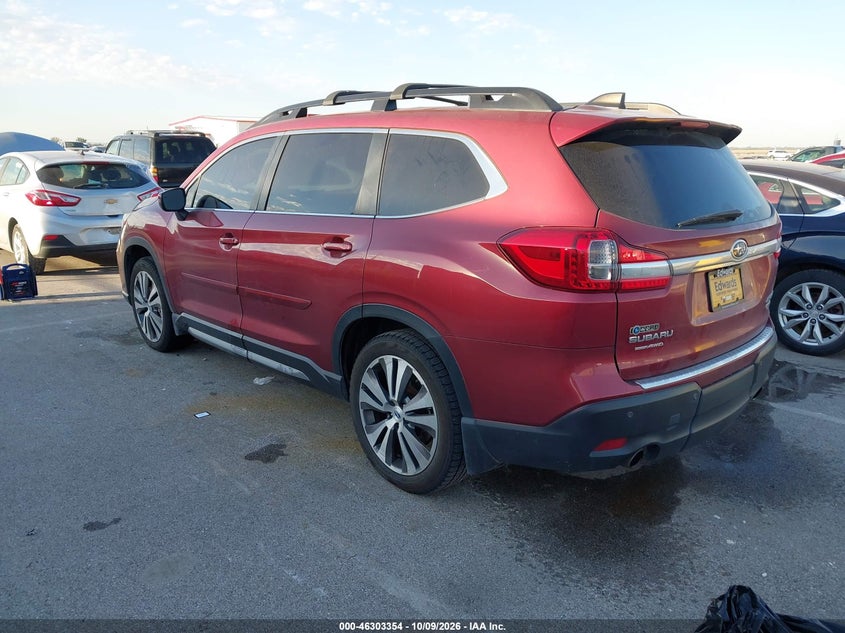 Vin: 4s4wmapd9k3414128, lot: 46803553, subaru ascent limited 20193