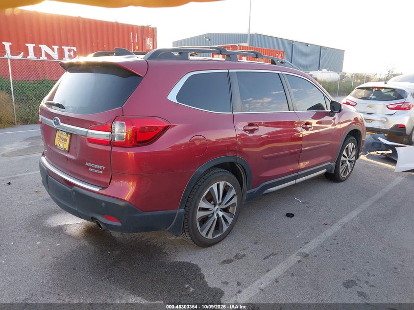 Vin: 4s4wmapd9k3414128, lot: 46803553, subaru ascent limited 20194