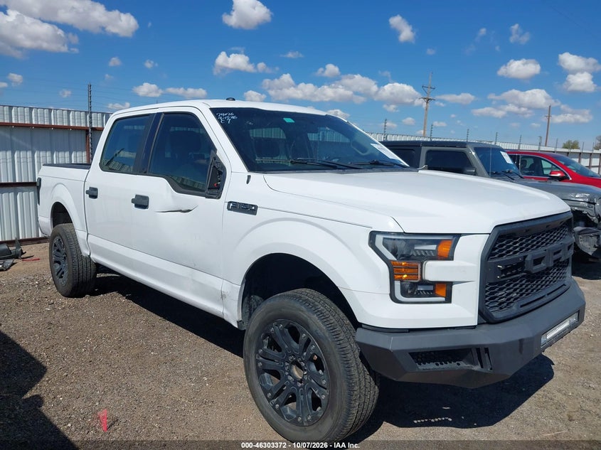 Vin: 1ftew1cf8hke48786, lot: 46803571, ford f-150 xl 20171