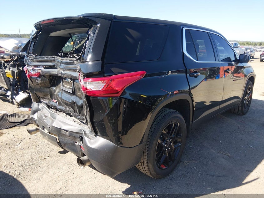 Vin: 1gnerfkw3lj266098, lot: 46803576, chevrolet traverse fwd ls 20204