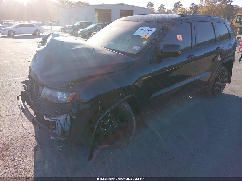 Vin: 1c4rjeag7jc181708, lot: 46803594, jeep grand cherokee altitude 4x2 20182