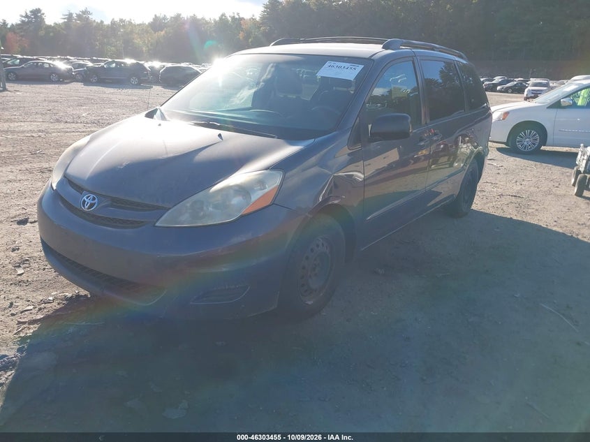2008 Toyota Sienna Le, Обычный износ, IAAI, VIN 5TDZK23C68S198983 — фото 2
