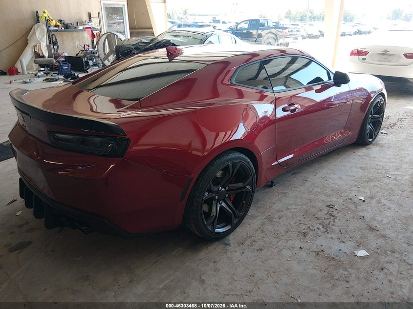 Vin: 1g1fe1r76j0165885, lot: 46803667, chevrolet camaro 1ss 20184