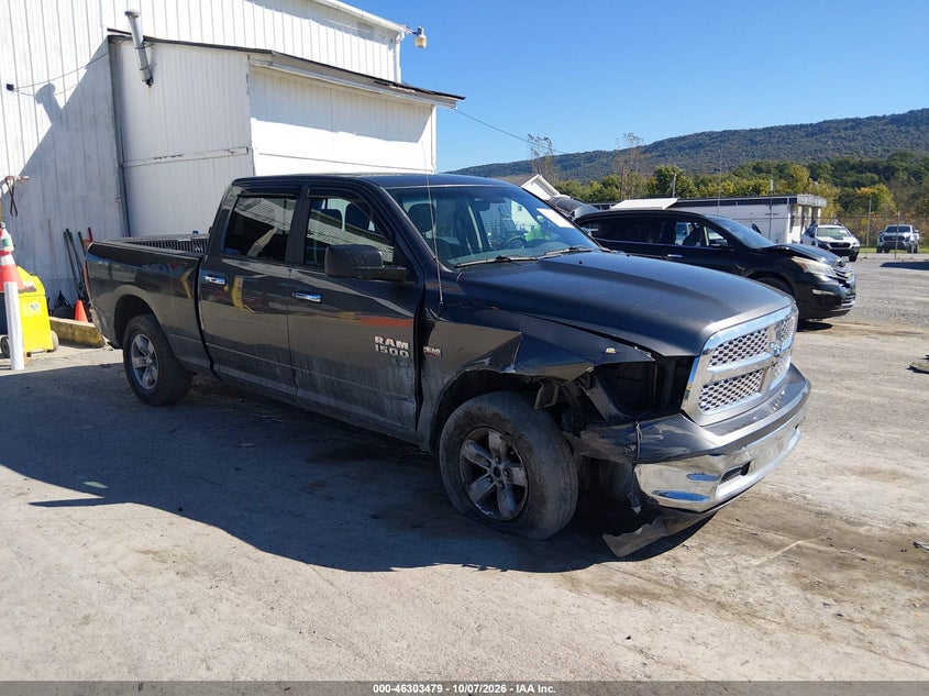Vin: 1c6rr7tt9hs753853, lot: 46803678, ram 1500 slt  4x4 6'4 box 20171