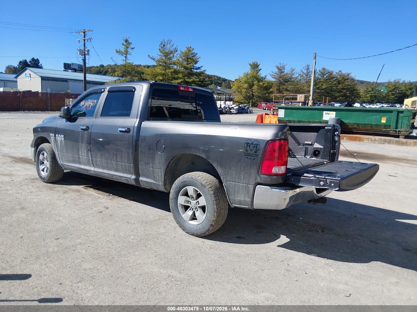 Vin: 1c6rr7tt9hs753853, lot: 46803678, ram 1500 slt  4x4 6'4 box 20173