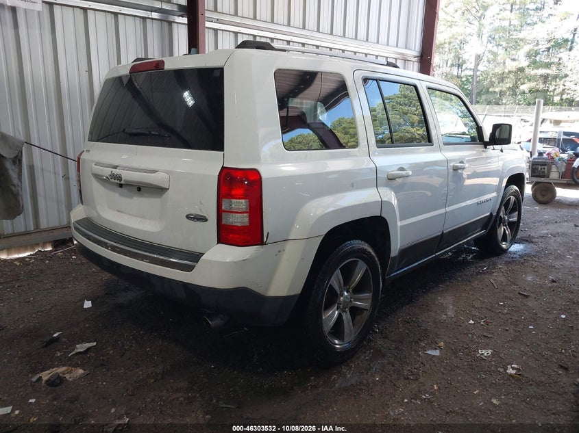 Vin: 1c4njpfa7gd527449, lot: 46803731, jeep patriot high altitude edition 20164