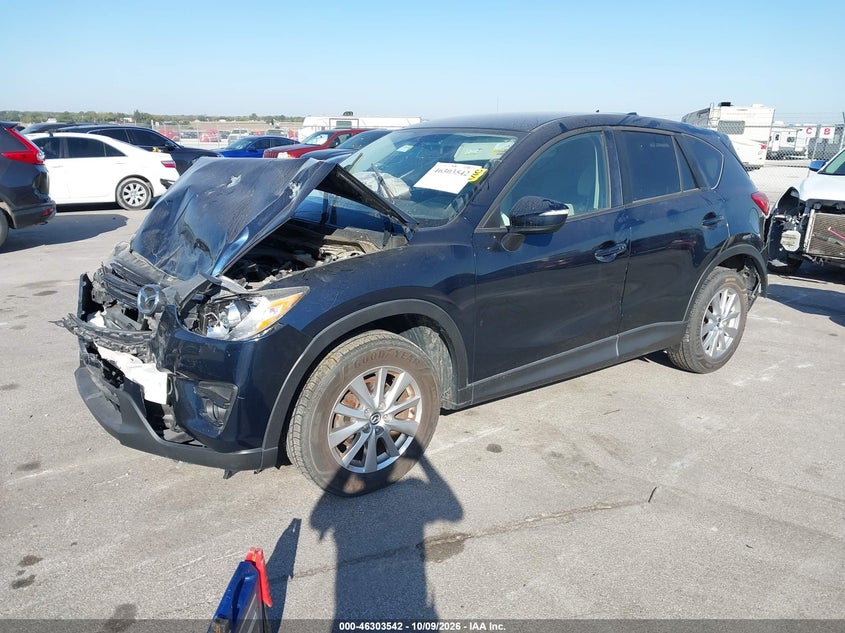 Vin: jm3ke4cy2g0777316, lot: 46803741, mazda cx-5 touring 20162