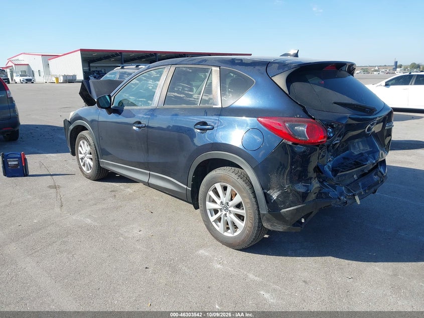 Vin: jm3ke4cy2g0777316, lot: 46803741, mazda cx-5 touring 20163