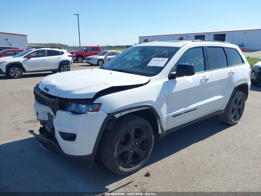Vin: 1c4rjfag5jc500433, lot: 46803743, jeep grand cherokee upland 4x4 20182