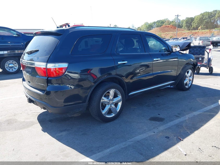 Vin: 1c4sdjet9dc583081, lot: 46803794, dodge durango citadel 20134