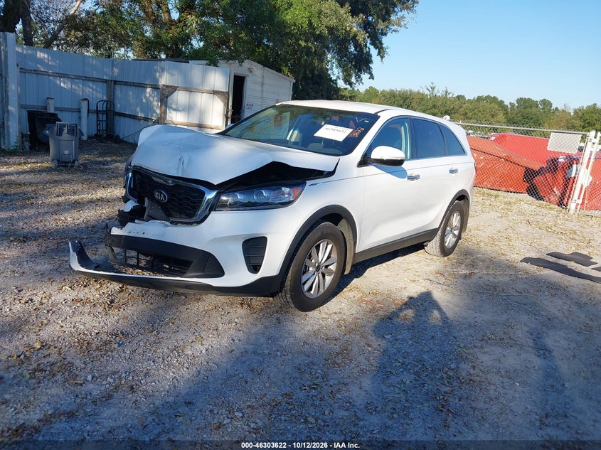 Vin: 5xypg4a52kg492751, lot: 46803821, kia sorento 3.3l lx 20192