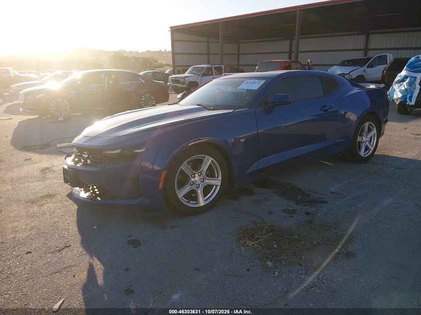 Vin: 1g1fa1rx5k0108266, lot: 46803830, chevrolet camaro 1lt 20192
