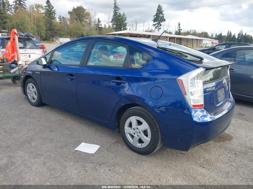 Vin: jtdkn3du8a0200960, lot: 46803842, toyota prius ii 20103