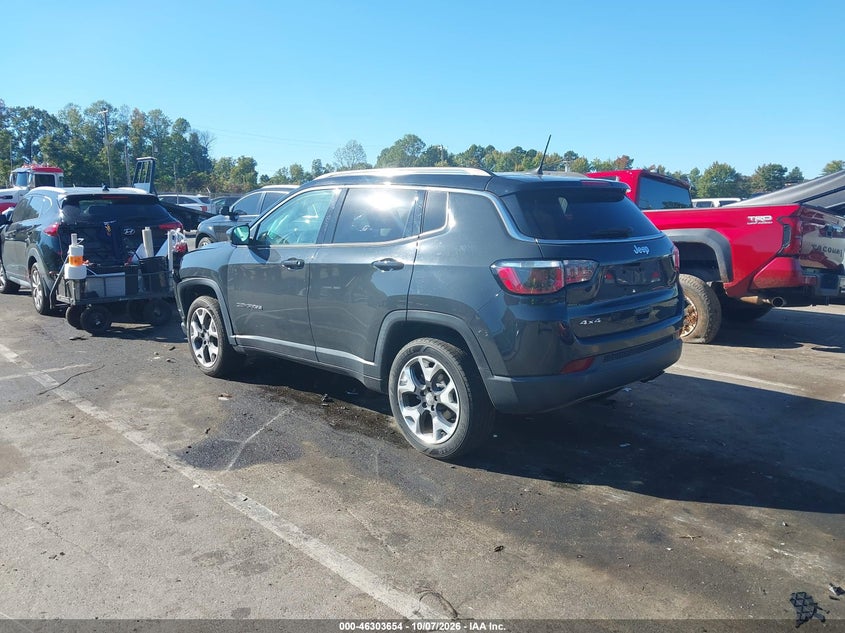 Vin: 3c4njdcb2jt282346, lot: 46803853, jeep compass limited 4x4 20183