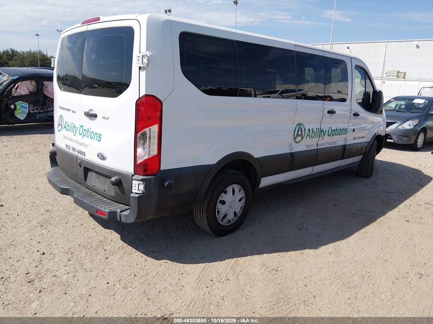 Vin: 1fbzx2zm3hka52313, lot: 46803854, ford transit-350 xlt 20174