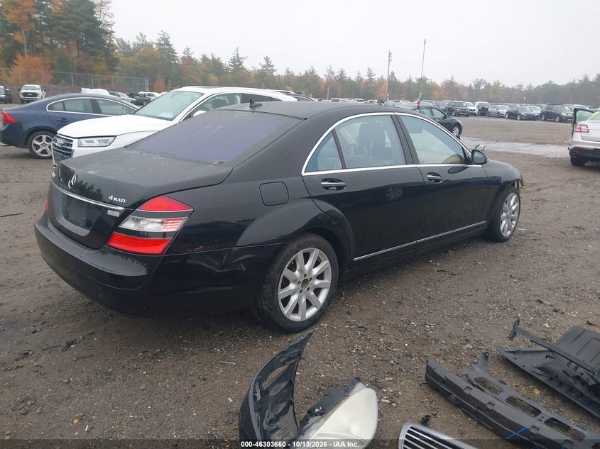 MERCEDES-BENZ S 550 2008 VIN WDDNG86X08A222814