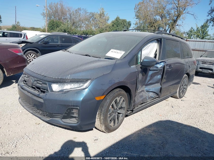 Vin: 5fnrl6h64tb018856, lot: 46803871, honda odyssey ex-l 20262