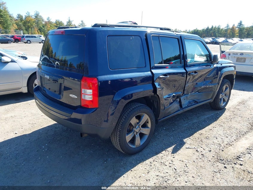 Vin: 1c4njrfb0fd168710, lot: 46803910, jeep patriot high altitude edition 20154