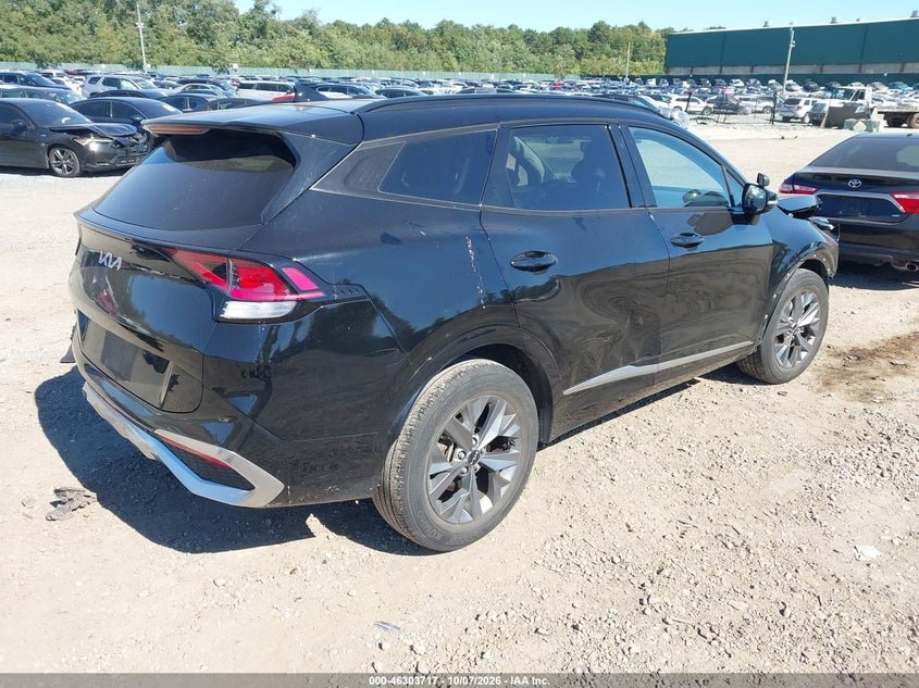 Vin: 5xyk43af6pg029962, lot: 46803916, kia sportage sx 20234