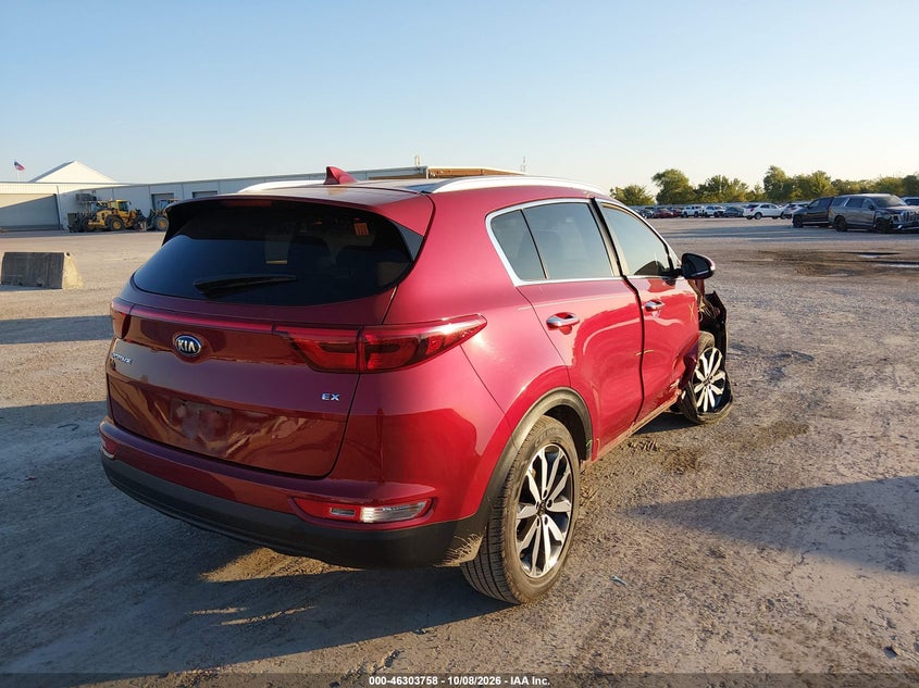 Vin: kndpn3ac1j7393347, lot: 46803958, kia sportage ex 20184