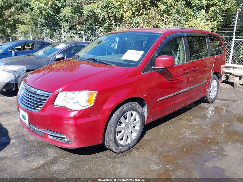 Vin: 2c4rc1bg4er221435, lot: 46803982, chrysler town & country touring 20142