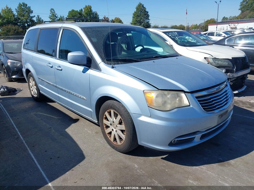 Vin: 2c4rc1bg7dr754751, lot: 46803983, chrysler town & country touring 20131