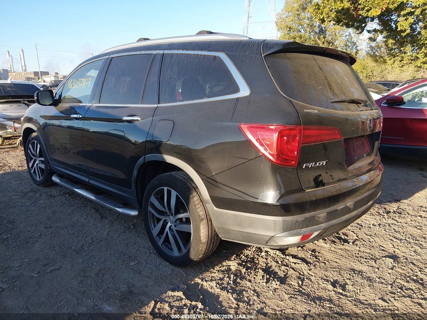 Vin: 5fnyf6h93gb056484, lot: 46803986, honda pilot touring 20163