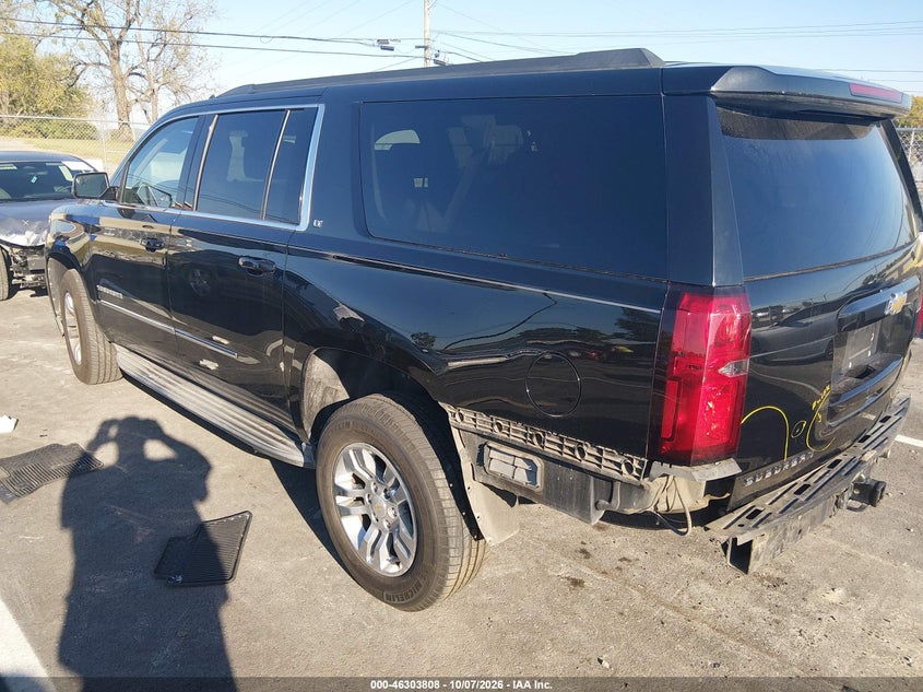 Vin: 1gnscjkc3fr627705, lot: 46804007, chevrolet suburban 1500 lt 20153
