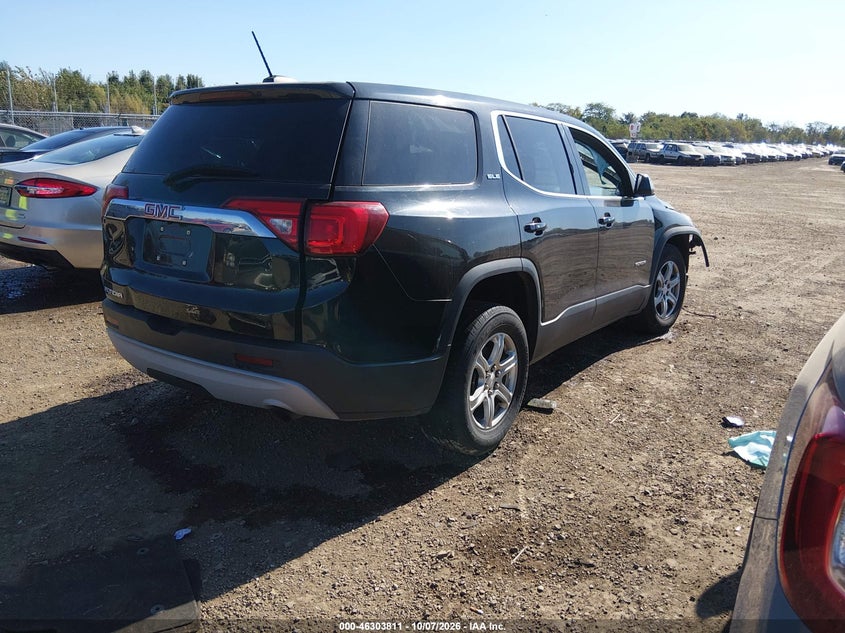 Vin: 1gkknkla0hz113307, lot: 46804010, gmc acadia sle-1 20174
