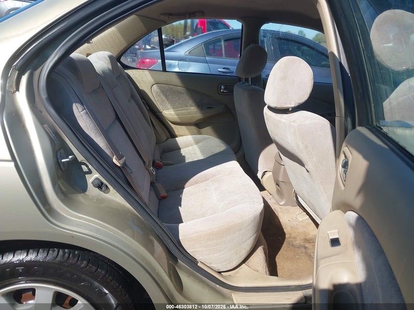 NISSAN SENTRA 2001 VIN 3N1CB51D11L441195