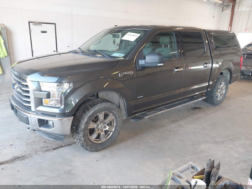 Vin: 1ftew1ep9gke69490, lot: 46804017, ford f-150 xlt 20162