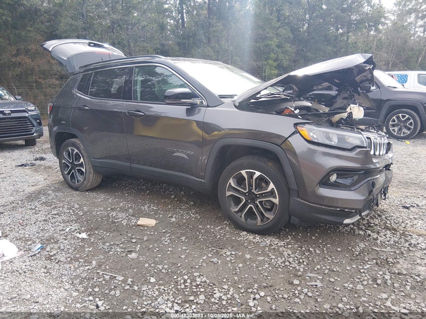 Vin: 3c4njdcb5nt136027, lot: 46804032, jeep compass limited 4x4 2022 img_1
