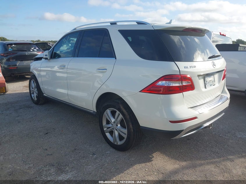 Vin: 4jgda5jb2da202863, lot: 46804062, mercedes-benz ml 350 20133