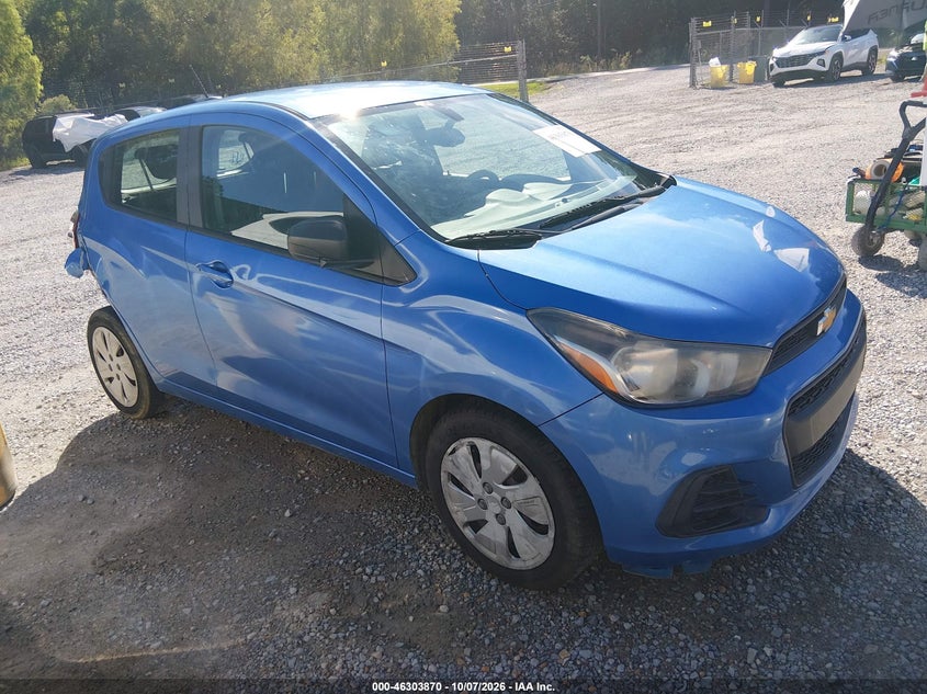 Vin: kl8cb6sa7hc747646, lot: 46804069, chevrolet spark ls cvt 20171