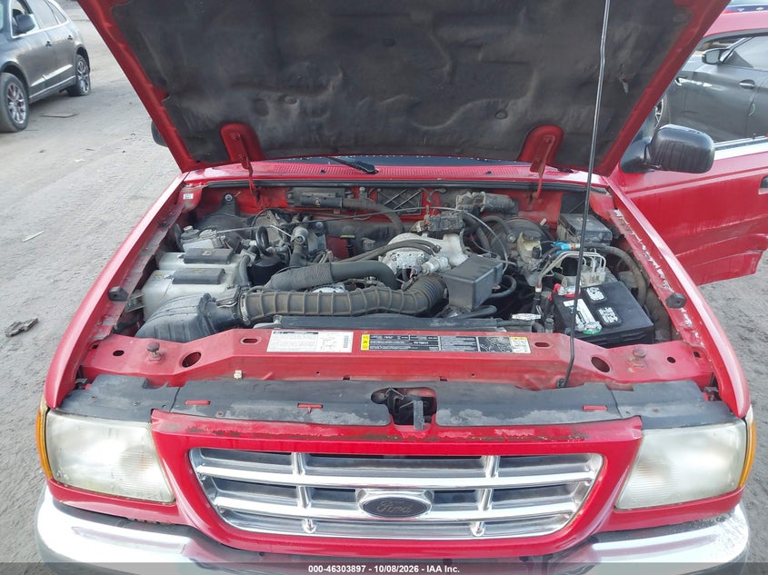 FORD RANGER 2001 VIN 1FTYR14U31TA58910