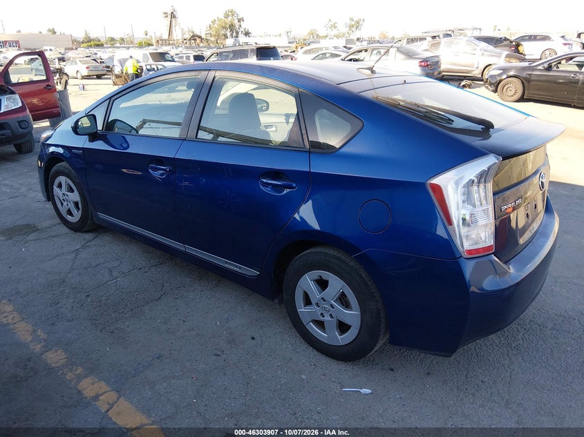 Vin: jtdkn3du3a0216998, lot: 46804106, toyota prius iii 20103