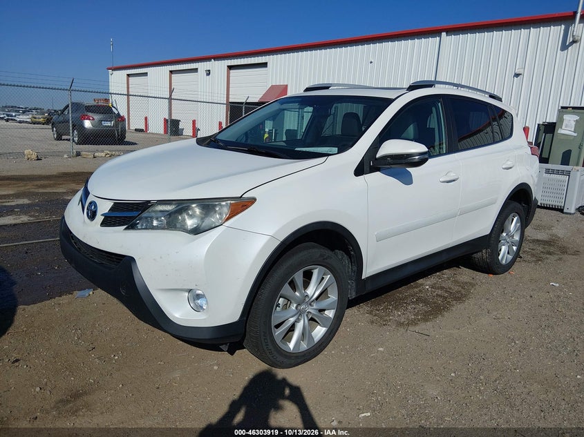 Vin: 2t3dfrev9dw068341, lot: 46804118, toyota rav4 limited 20132