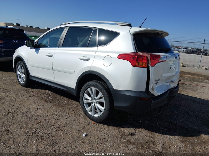 Vin: 2t3dfrev9dw068341, lot: 46804118, toyota rav4 limited 20133