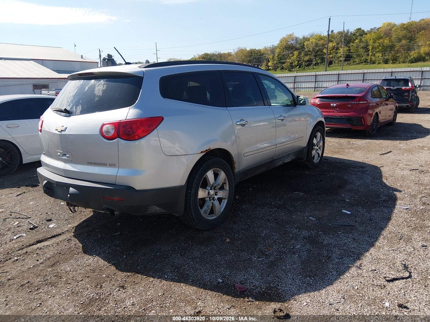 Vin: 1gnkvled4cj108425, lot: 46804119, chevrolet traverse ltz 20124