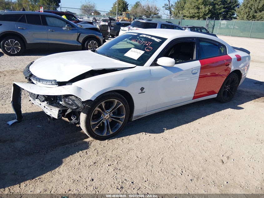 Vin: 2c3cdxct4gh220865, lot: 46804128, dodge charger r/t 20162