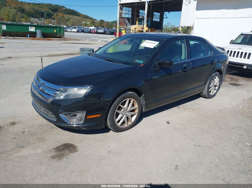 2012 Ford Fusion Sel, Обычный износ, IAAI, VIN 3FAHP0CG3CR330586 — фото 2